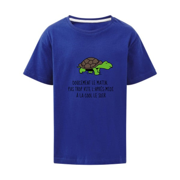 Doucement SG - Kids T-shirt enfant Royal Blue Taille 152 (11-12/2XL)