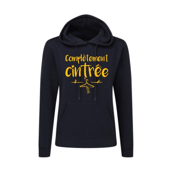 Complètement cintré jaune Or |Sweat original à capuche Femme