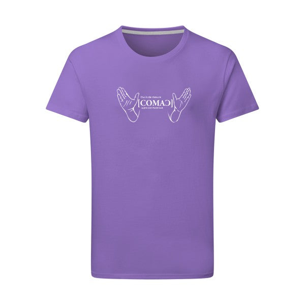 comac - Flex Blanc Tshirt original Aster Purple  2XL