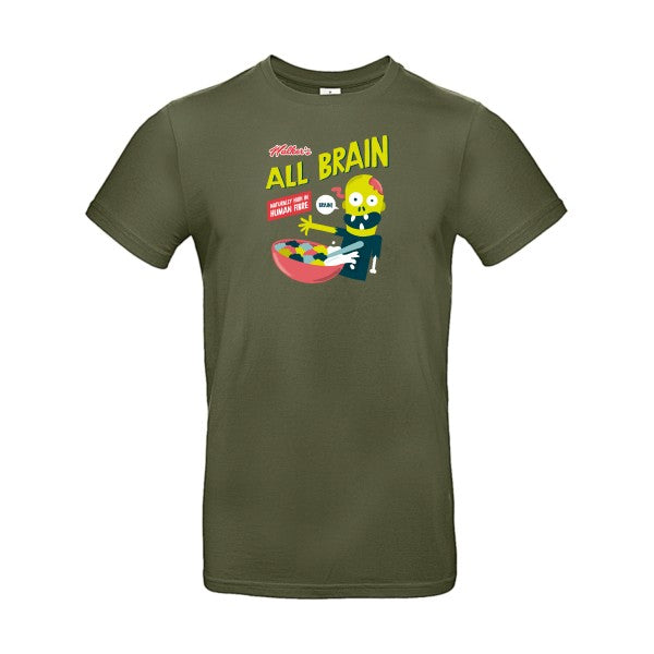 All brain |T SHIRT Humoristique Homme