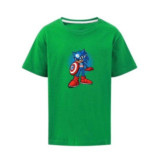 Captain S SG - Kids T-shirt enfant Kelly Green Taille 140 (9-10/XL)