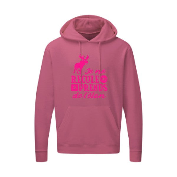 Prendre de l'élan Rose Fluo SG - Hooded Sweatshirt Sweat capuche