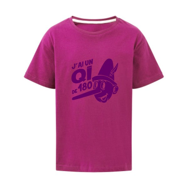 Quotient intellectuel Flex Violet SG - Kids T-shirt enfant Dark Pink Taille 152 (11-12/2XL)