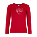 t-shirt lsl femme Completement-cintre Red flex Rose