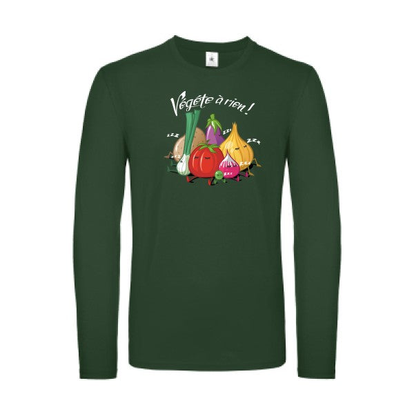 Vegete à rien ! B&C - E150 LSL T-shirt manches longues léger