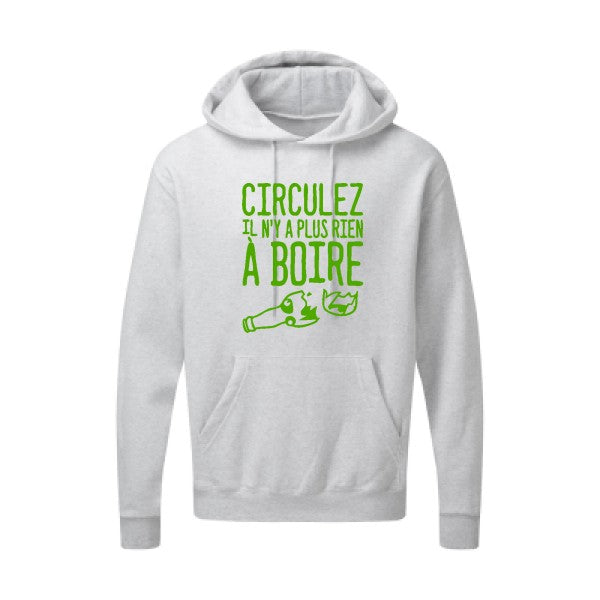 Circulez il n'y a plus rien à boire Vert pomme SG - Hooded Sweatshirt Sweat capuche