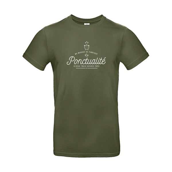 La PonctualitéFlex Blanc - E190 T-shirt|Urban Khaki||2XL