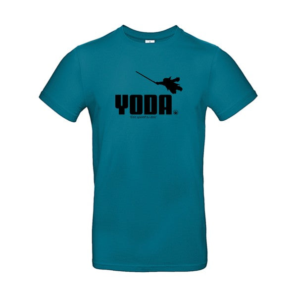 YodaFlex noir - E190 T-shirt|Diva Blue||2XL