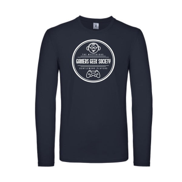 Gamers social club Blanc B&C - E150 LSL T-shirt manches longues léger