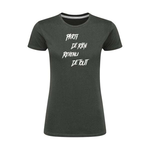 Parti de rien Blanc |T shirt original femme|SG