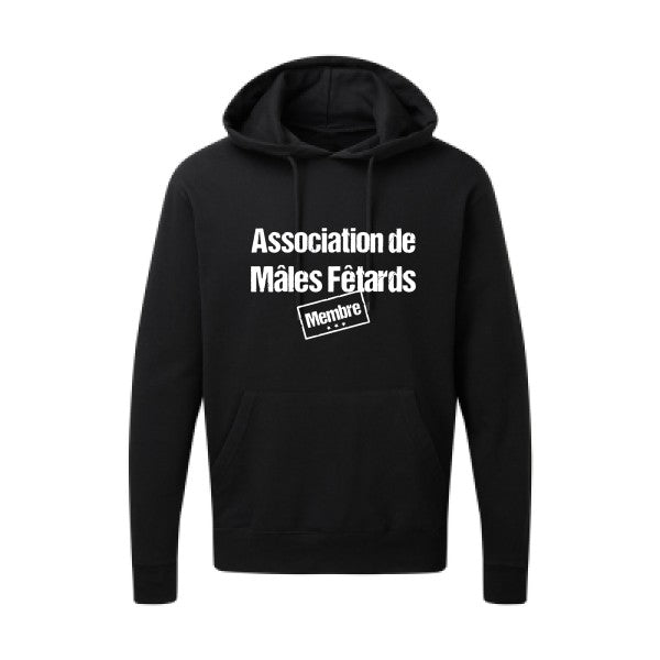 Association de Mâles Fêtards Blanc SG - Hooded Sweatshirt Sweat capuche