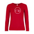 t-shirt lsl femme ca-ne-tourne-pas-rond- Red flex Rose