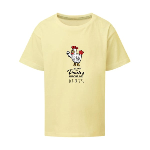 quand les poules auront des dents SG - Kids T-shirt enfant Anise Flower Taille 152 (11-12/2XL)