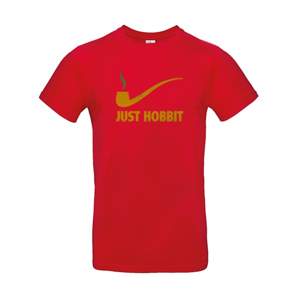 T-shirt humour original Just Hobbit T Shirt couleur Red