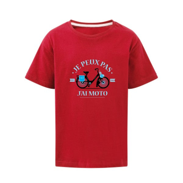 Je peux pas j'ai moto SG - Kids T-shirt enfant Red Taille 152 (11-12/2XL)