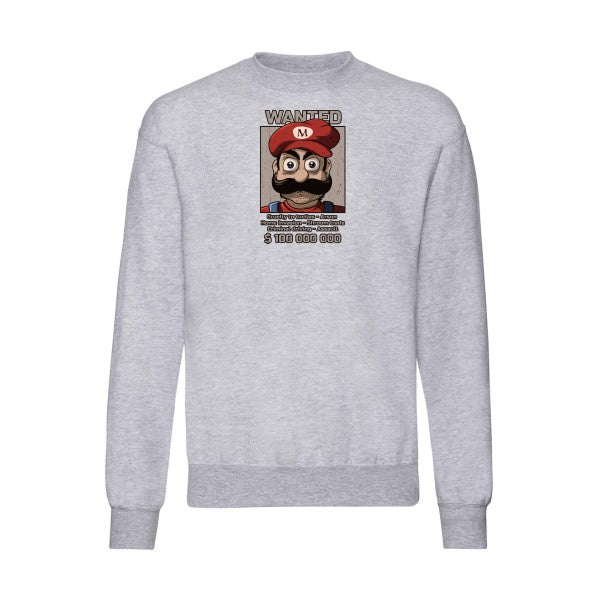 Wanted Mario Fruit of the loom 280 g/m² Sweat shirt