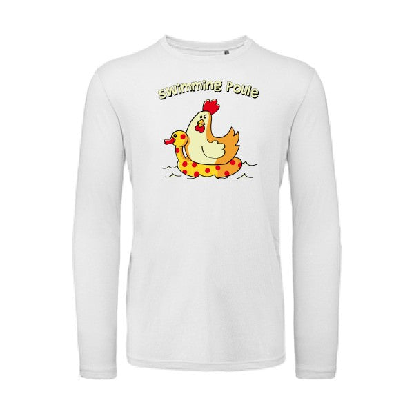 swimming poule | T-shirt original LSL White 2XL