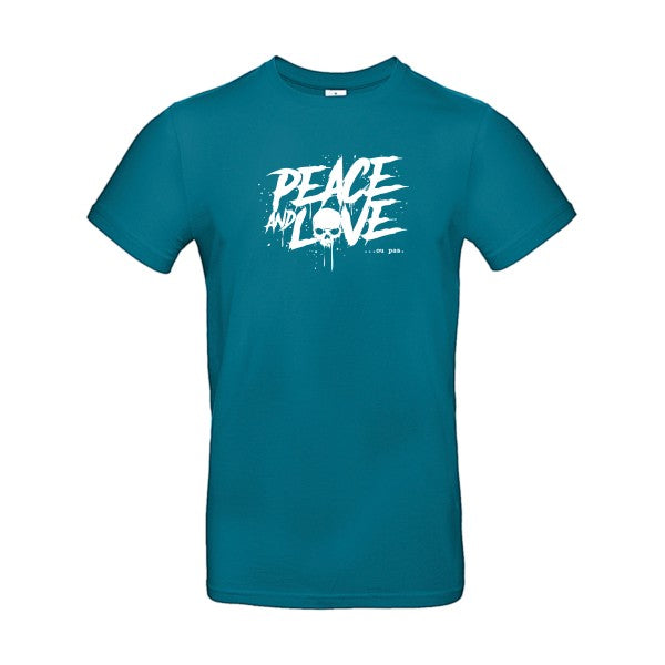 Peace or no peace Blanc B&C - E190 T-shirt