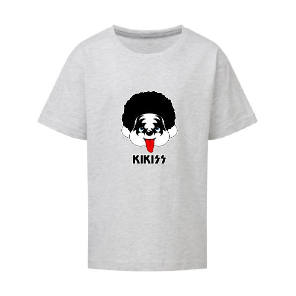 KIKISS SG - Kids T-shirt enfant Ash Grey Taille 152 (11-12/2XL)