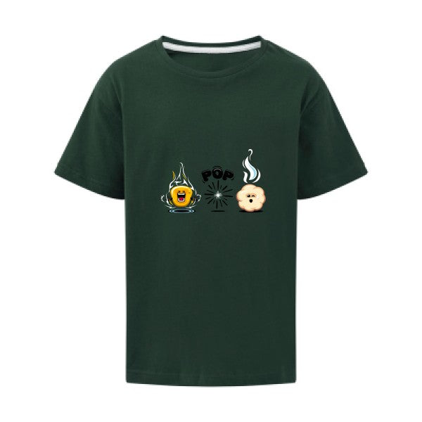 King of the POP SG - Kids T-shirt enfant Bottle Green Taille 152 (11-12/2XL)