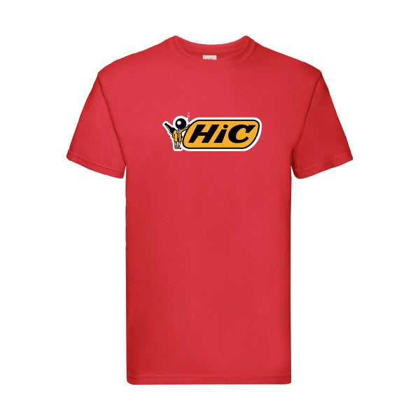 Hic Fruit of the loom 205 g/m² T-shirt/ Red