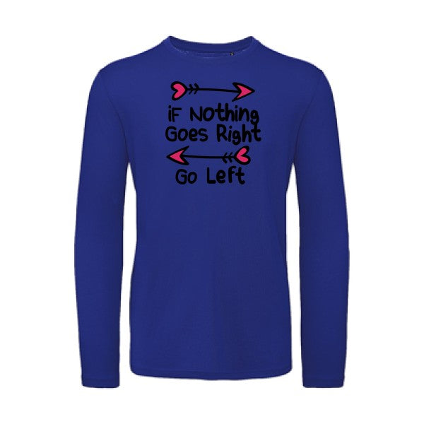 Go right  | T-shirt original LSL Cobalt Blue 2XL