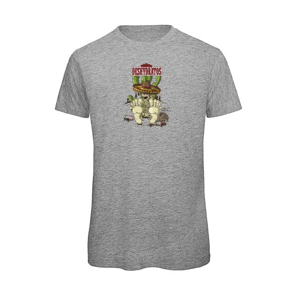 T-shirt humour original Deshydratos T Shirt couleur Sport Grey