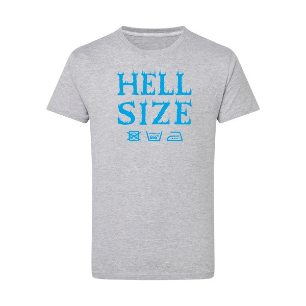 HELL SIZE ! - Flex bleu clair Tshirt original Light Oxford  5XL