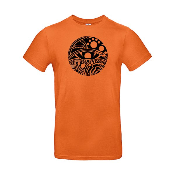 EyeFlex noir- T-shirt E190|Urban Orange||2XL