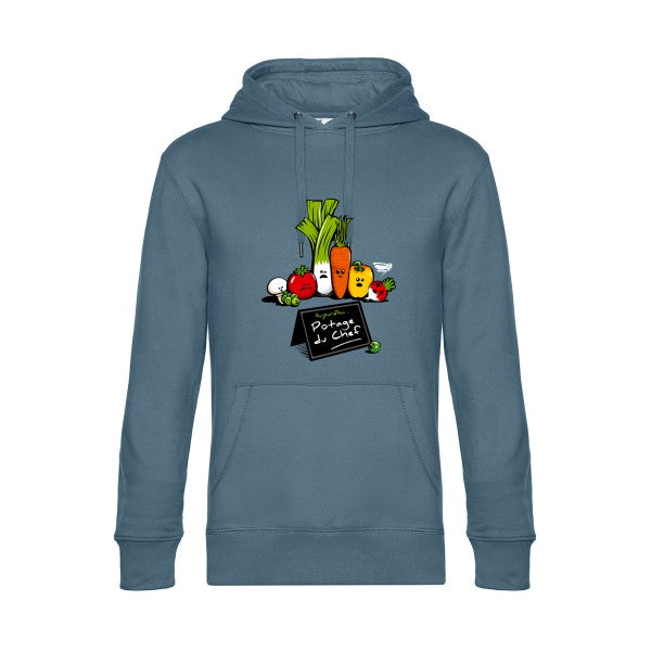Maxi-Chef- Sweat à capuche original nordic blue - RueDuTeeshirt