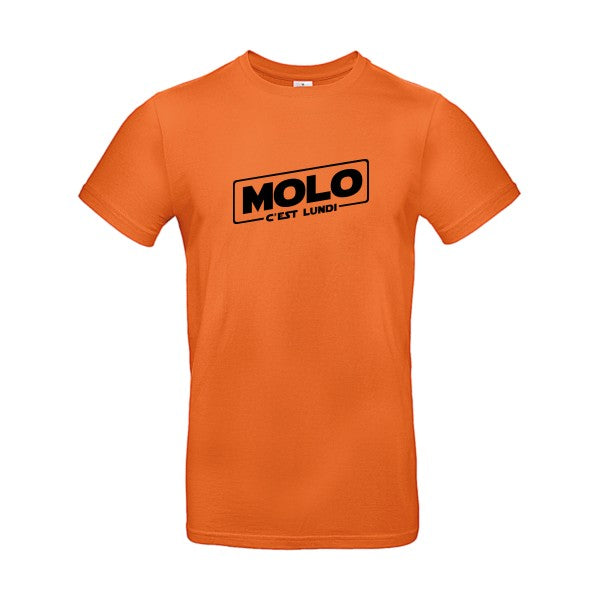 Molo c'est lundiFlex noir- T-shirt E190|Urban Orange||2XL