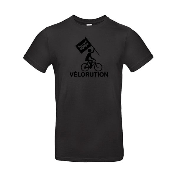 Vélorution Flex noir |E190 T-shirt|Black||5XL