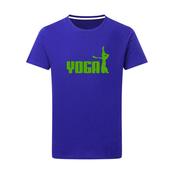 YOGA vert pomme -Flex vert pomme sur T-shirt SG  Royal Blue  5XL