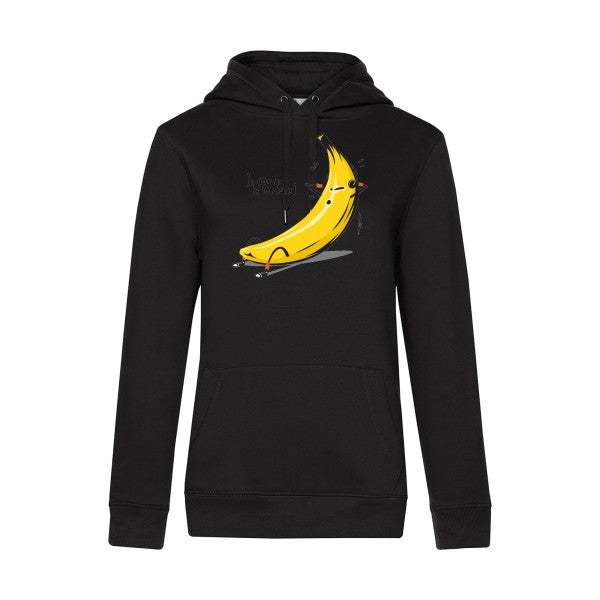 Je garde la banane ! RueDuTeeshirt Sweat capuche