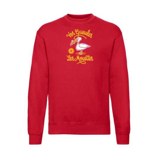 Vos gueules les mouettes Fruit of the loom 280 g/m² Sweat shirt