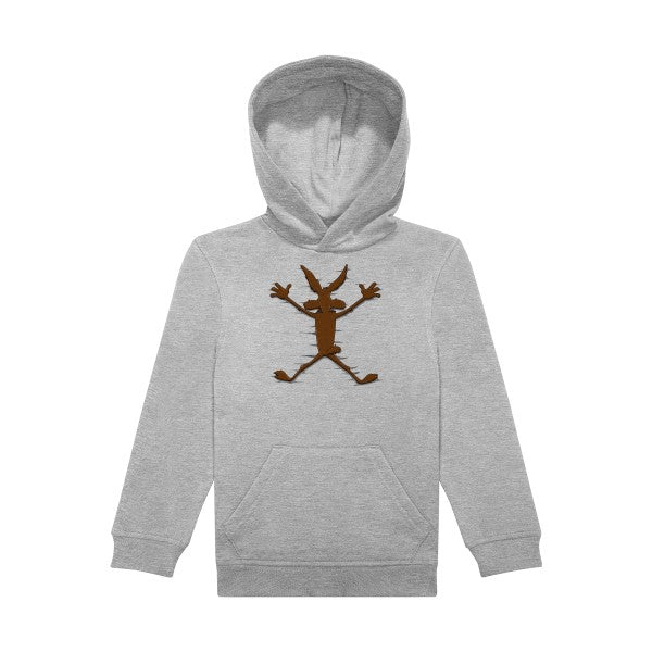 sweat capuche enfant Sports Grey Nouvel-echec