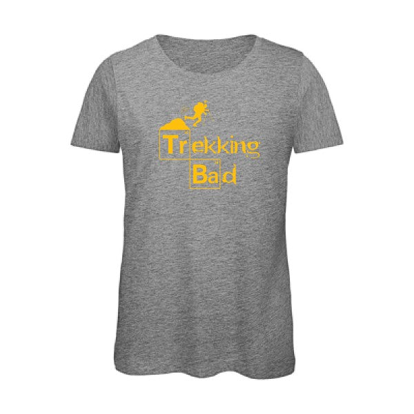 T shirt humour bio femme   femme bio|Trekking bad jaune Or 