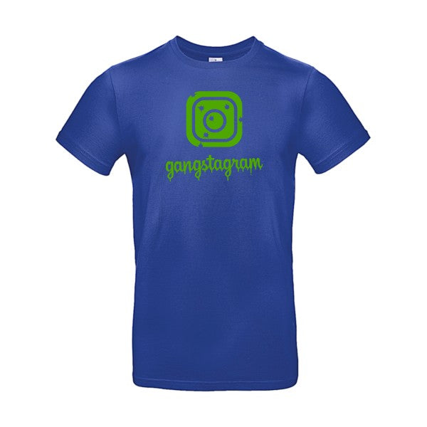 GANGSTAGRAM flex Vert pomme B&C - E190 T-shirt|Cobalt Blue||2XL