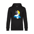 Back-from-wonderland- Sweat à capuche original Black - RueDuTeeshirt