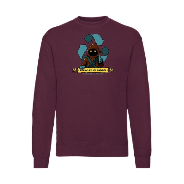 Sauvez la galaxie Fruit of the loom 280 g/m² Sweat shirt