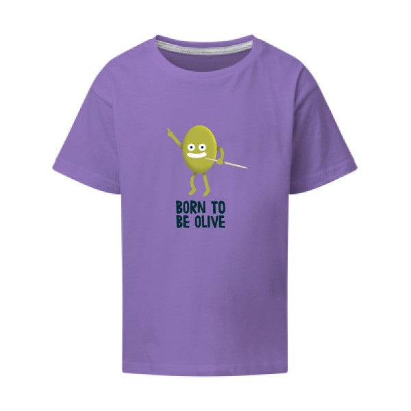 Born to be olive SG - Kids T-shirt enfant Aster Purple Taille 152 (11-12/2XL)