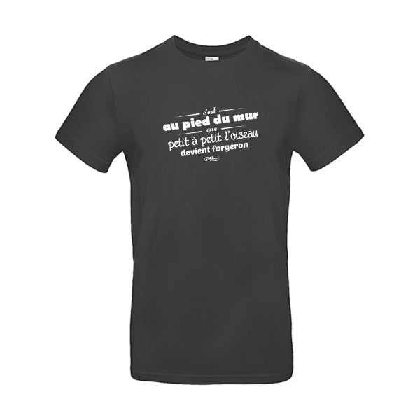 Proverbe à la conFlex Blanc - E190 T-shirt|Used Black||2XL