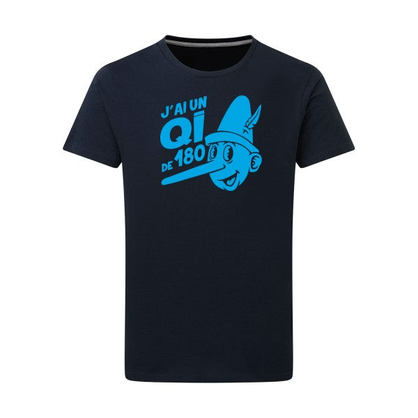 Quotient intellectuel - Flex bleu clair Tshirt original Navy  5XL