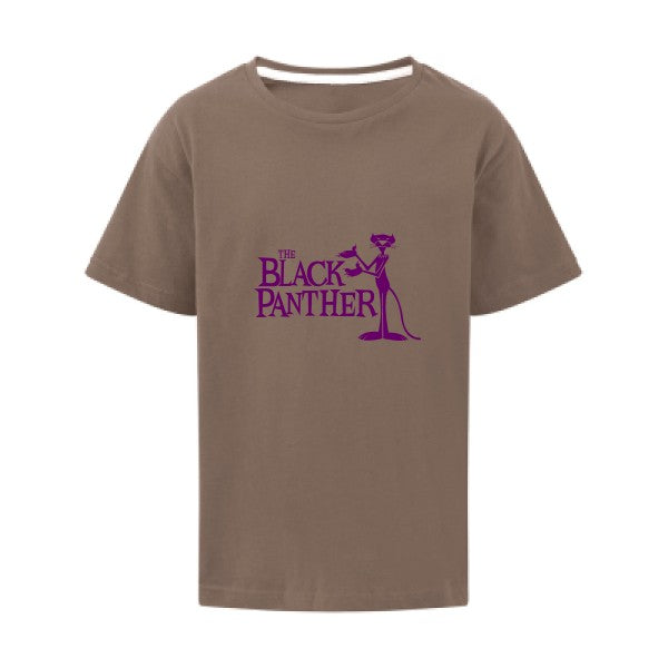 The black panther Flex Violet SG - Kids T-shirt enfant Deep Taupe Taille 128 (7-8/L)