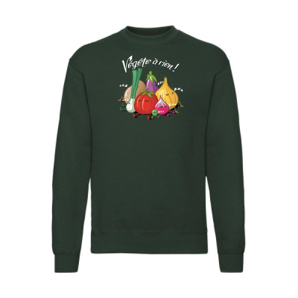 Vegete à rien ! Fruit of the loom 280 g/m² Sweat shirt