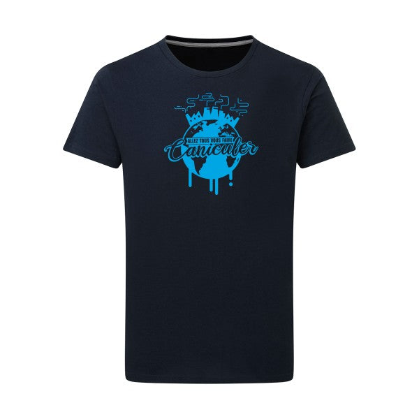 Allez tous vous faire... - Flex bleu clair Tshirt original Navy  5XL