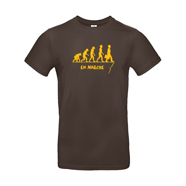 En marcheFlex jaune or - E190 T-shirt|Brown||2XL