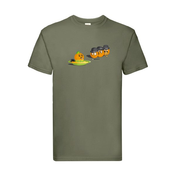 Orange mécanique 2 Fruit of the loom 205 g/m² T-shirt/ classic olive