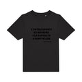 T-shirt original enfant L-intelligence couleur Black flex Noir