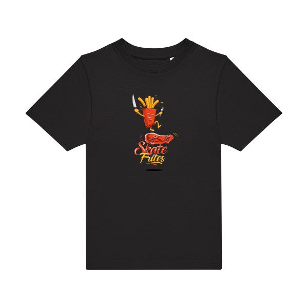 t-shirt humour enfant -SKATE- couleur  Black